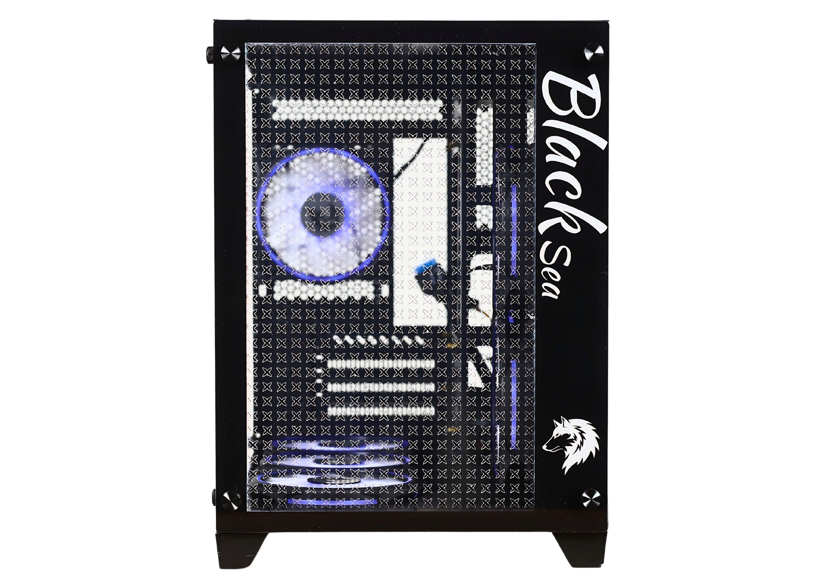 Tİ-GAME BLACK SEA 6 RGB FAN BLACK MESH GAMING KASA POWER YOK